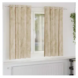 vidaXL Vorhang, Samtvorhänge 140 cm Samt
