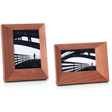 philippi Focus Bilderrahmen Erlenholz braun 13x18 cm 3er Set