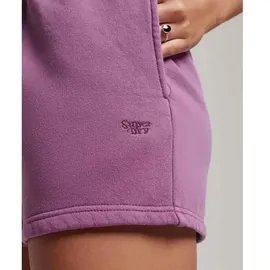 Superdry Damen Sweatshorts in Vintage-Waschung Traubenmarmelade Violett 40 - 38