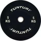 Tunturi Hantelscheibe olympisch gummiert 50 mm 5 kg