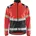 High Vis Softshell Jacke 4877 high vis rot/schwarz XXXL