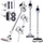 Camry 2-in-1 Staubsauger mit Wischfunktion Silber