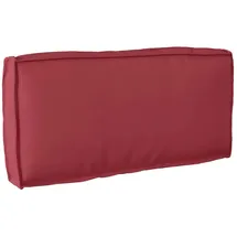 vidaXL Palettenkissen 80 x 40 x 12 cm rot 1 St.