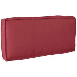 vidaXL Palettenkissen 80 x 40 x 12 cm rot 1 St.