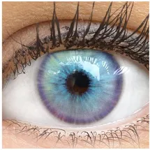 Glamlens Olbia Ash Blue Monatslinsen 2 Stück
