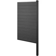 MCW Windschutz Savoie 98 cm Anthrazit WPC