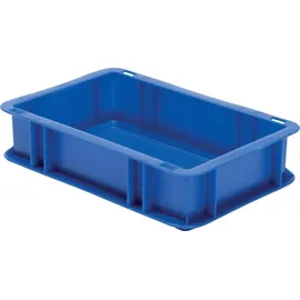 La-Ka-Pe Transport-Stapelkasten B300xT200xH75 mm gelb, geschlossen ohne Griffloch