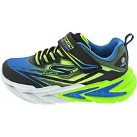 SKECHERS Flex Glow Ultra Kinder Blau/Schwarz 29