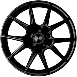 BROCK B40 10.5x20 ET55 5x130 71,6, Satin Black Matt