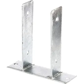 GAH Alberts Zaunpfosten 20 x 6 cm Grau/Feuerverzinkt