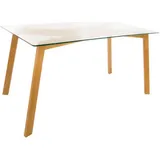 Atmosphera Esstisch Taho aus gehärtetem Glas Atmosphera créateur d'intérieur