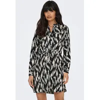 Only "ONLCORY L/S V-NECK TUNIC", schwarz XS (34), N-Gr,