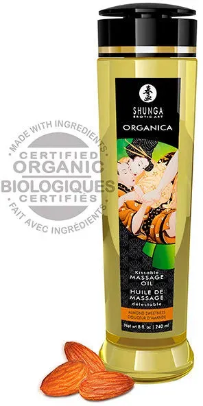 SHUNGA - BIO MANDEL MASSAGEÖL 240 ML