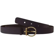 KMISSO Damengürtel Leder 90 cm Braun