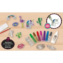 Lena Metal Sparkling Pin Bastelset