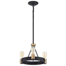 Elstead Lighting Pendelleuchte Deckenlampe Hängeleuchte Esszimmerlampe 3-flammig D 42,2cm