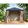 Jet-Line Pavillon Suez II 3 x 3 m Braun
