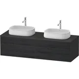 Duravit Waschtischunterschrank 2 Auszüge 160 x 44,2 x 55 cm Eiche Schwarz/Graphit Matt