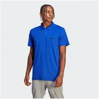 Adidas Herren Polo Shirt (Short Sleeve) Tr-Es Base Polo, Lucid Blue/Black, IB1170, L