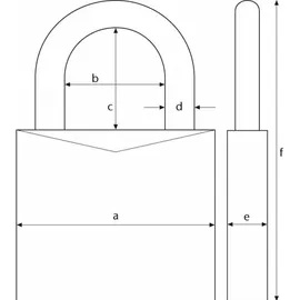 ABUS - Zahlenschloss 155/20 B/sb