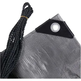 TALK-POINT Abdeckplane silber 3 m x 5 m