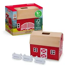 Schleich 42602 - Farm World, Großer Bauernhof aus Holz