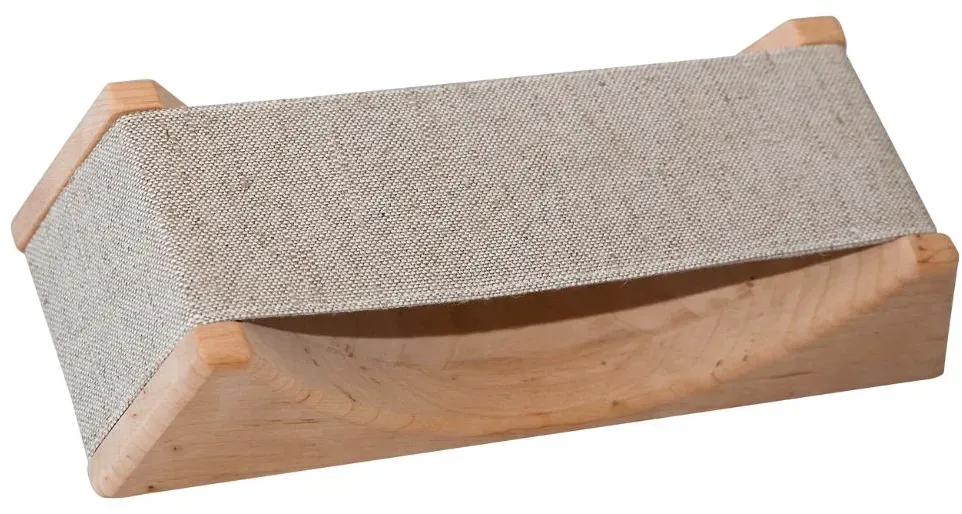 Sauna Kopfstütze mit Textilbespannung beige-grau