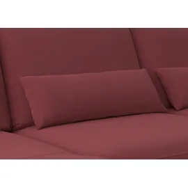sit&more Polsterauflage 65 x 25 x 10 cm rot 2-tlg.