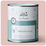 MissPompadour Kreidefarbe für Möbel Rosa & Einzigartig 750ml - Holzfarbe, Holzlack matt innen - Möbellack, Möbelfarbe ohne Schleifen - Kreidefarbe für Holz, Metall, Kunststoff - LittlePomp