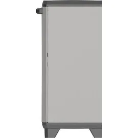 KIS Linear Low Kleiderschrank Verstellbar 68 x 90h Farbe Kis Grau