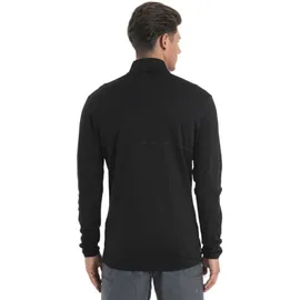 Icebreaker Merino 560 Realfleece Elemental Ii Reißverschlusspullover - Black - S