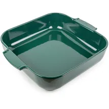 Peugeot Keramik Auflaufform APOLLIA 28cm Quadratisch Waldgrün Spülmaschinenfest