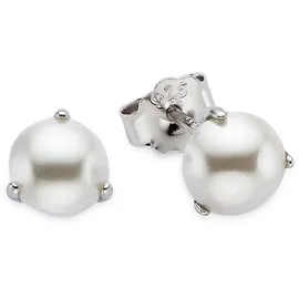 aniston jewelry & watches Ohrstecker silberfarben mit Muschelkernperle 6mm