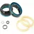 Enduro Bearings Hyglide Gabeldichtringsatz 40 mm Schwarz/Silber