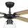 EGLO Fortaleza 106,6 cm Deckenventilator Schwarz