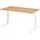 bümö Schreibtisch Serie-XB Buche / Weiß