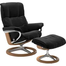 Stressless "Mayfair", mit Signature Base, Größe S, M & L, Gestell Eiche schwarz 92 cm x 103 cm x 79 cm