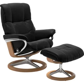 Stressless "Mayfair", mit Signature Base, Größe S, M & L, Gestell Eiche schwarz 92 cm x 103 cm x 79 cm