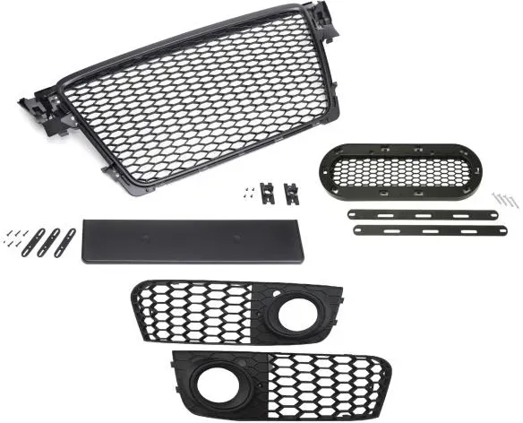 Kühlergrill Sport Waben-Grill Lüftungsgitter passend für Audi A4 B8 8K 2007-2012