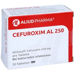 Cefuroxim AL 250 Tabletten 20 St