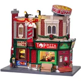 Lemax 25860-UK Harvest Crossing Sights & Sounds: Top Pizza