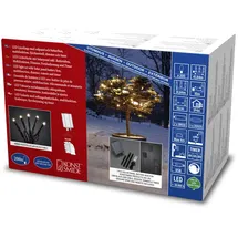Konstsmide LED Solar-Lichterkette Lichterkette, Bernstein