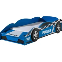 Autobett Kalonice 173x75x41 Kinderbett Spielbett MDF Blau - Blau