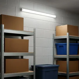 V-Tac LED Deckenleuchte Anbauleuchte Möbel Küchenlampe Schrankleuchte Unterbau, 40w 4800lm neutralweiß, L 116,6 cm