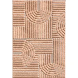 Hochflorteppich Art Rosa ca. 80x150cm