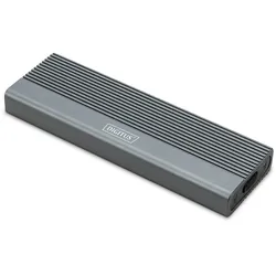 DIGITUS USB M.2 Festplattengehäuse, SSD, extern, NVMe + SATA, 10Gbps (NVMe) 6 Gb