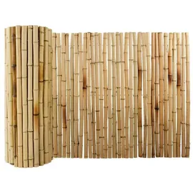 casa pura Sichtschutzelement 100 x 250 cm Natur Bambus