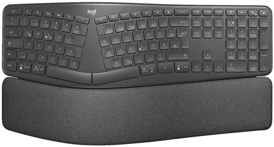 Bluetooth Tastatur »ERGO K860« schwarz, Logitech