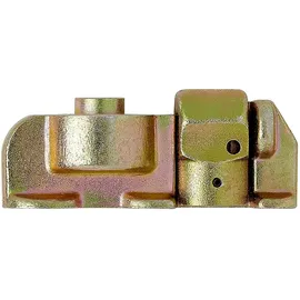 Preiswert & Gut 5x Schraubfitting für Airline-Schiene SWL 1000daN Endbeschlag Innen Zurrschiene 3/8 Schraubgewinde Airlineschiene BS 2000daN Stahl je 152g als Zurröse