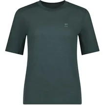 Mons Royale Damen Aero Ultralight Merino T-Shirt (Größe L, gruen)